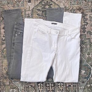 Bundle || Women’s J. McLaughlin Denim Lexi Skinny Jeans in White & Grey (4)